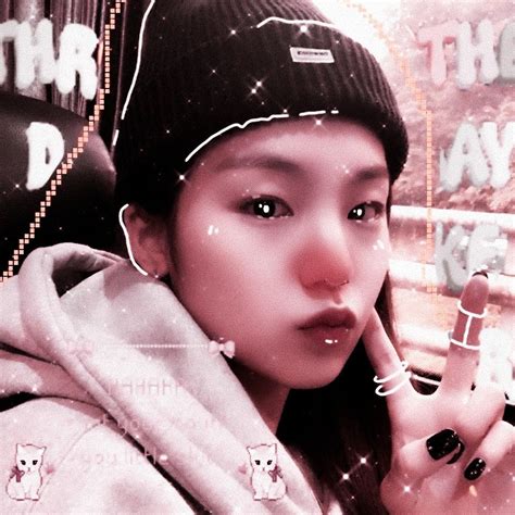 Yeji Itzy Cute Edit Kpop Ibis Soft Pink Cyber Ulzzang Give It