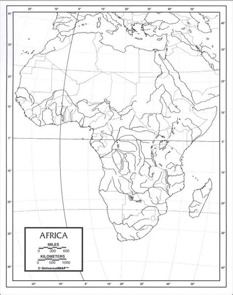 Africa Physical Map Blank Blank Map Of Africa Large Outline Map Of