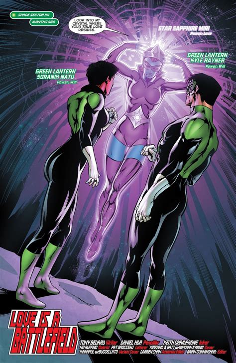 Kyle Rayner And Soranik Natu Green Lantern Corps Vol 2 62