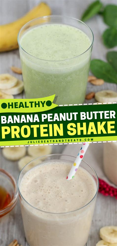 Banana Peanut Butter Protein Shake