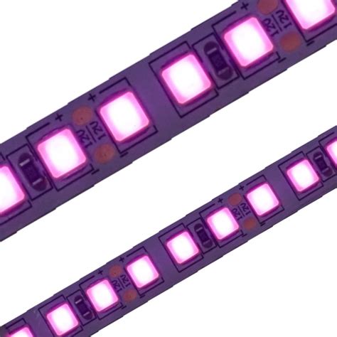 Pink 5050 High Density Pre Wired Led Strip Lighting Micro Miniatures