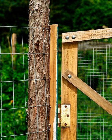 This fence gate opens into the yard wit. Great Garden Fence Ideas for 2017 - How to Build a Garden ...