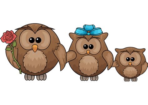 Owls Clipart Three Owls Owls Three Owls Transparent Free For Download