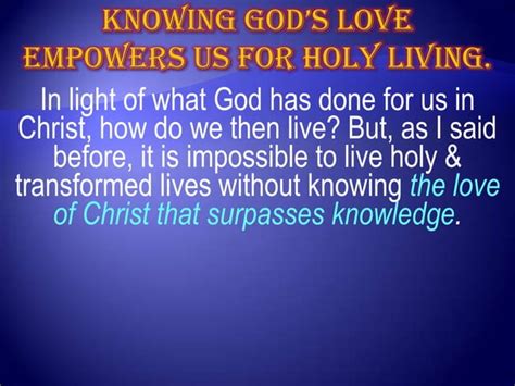 Surpassing Love Ephesians 314 21 Ppt