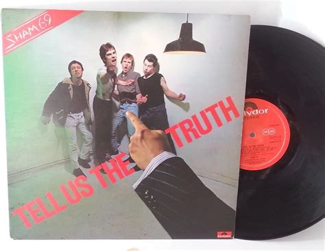 Tell Us The Truth Vinyl Lp 1978 Sham69 Polydor 2383491 Uk
