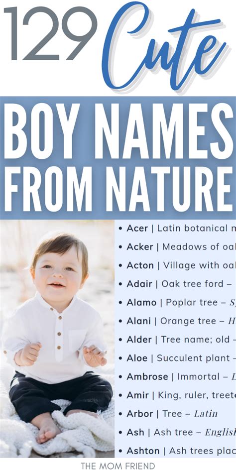 129 Super Cool Nature Boy Names Cool Boy Names Cute Baby Boy Names