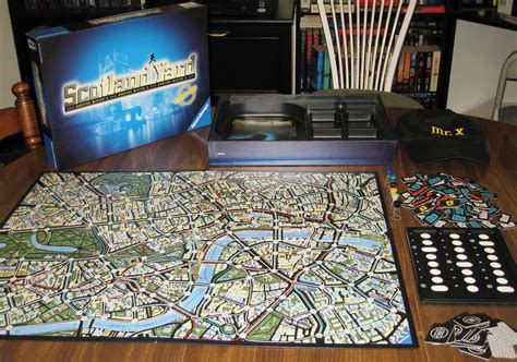 X's movement board includes paper, a carrier and a cover to hold the pieces in place that mr. » Scotland Yard Dad's Gaming Addiction