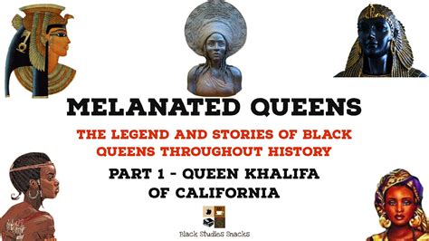 Melanated Queens Part 1 Queen Califia Youtube