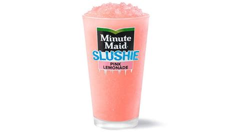 Summery Pink Lemonade Slushies Minute Maid Pink Lemonade Slushie