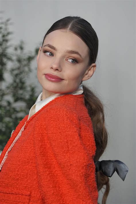 Kristine Froseth At Chanel Show At Paris Fashion Week 01212020