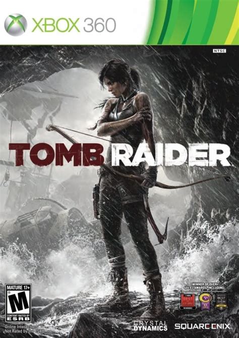 Tomb Raider 2013 Xbox 360 Cover Art