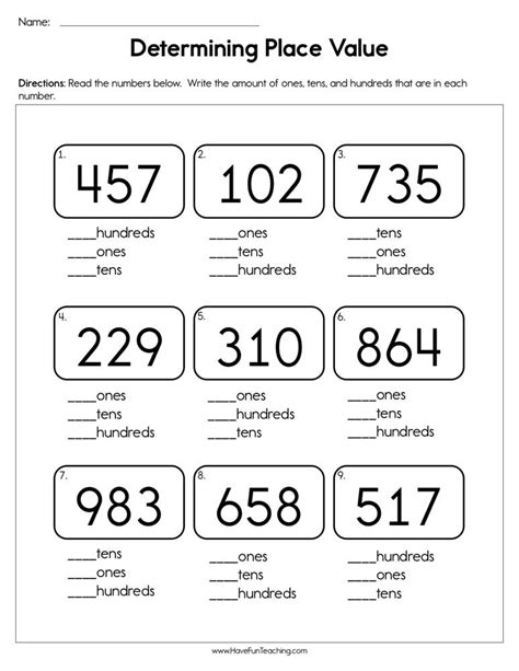 Tens And Ones Worksheets Grade 1 Pdf Math Worksheets 1st Grade Place