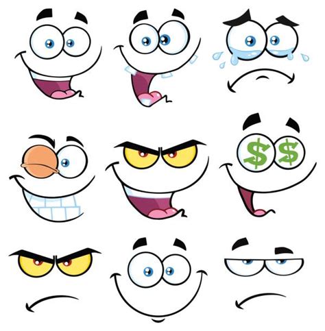 Best Dollar Sign Eyes Emoticon Emoji Illustrations