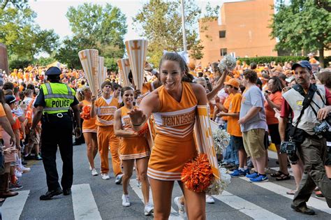 Tennessee Vols Cheerleaders Telegraph