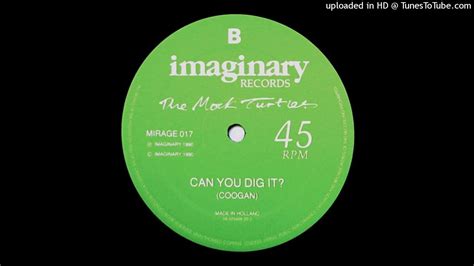 Mock Turtles Can You Dig It 1990 Original Magnums Extended Mix