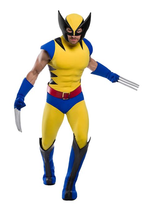 Premium Marvel Wolverine Plus Size Costume For Men