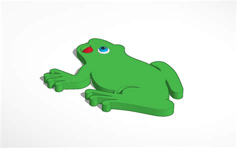 3d Design Frog Tinkercad