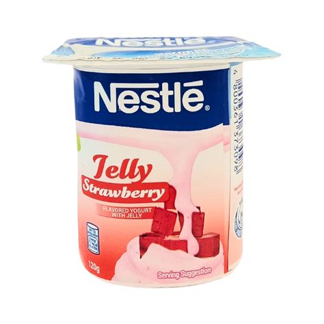 Nestle Fruit Selection Yogurt And Jelly Strawberry 120g