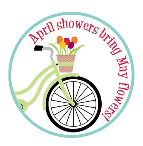 April Showers April Free Clip Art Wikiclipart
