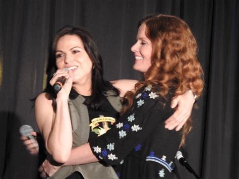 Lana Parrilla And Rebecca Mader At New Jerseys Con 4 And 5 Of June