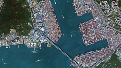 China Releases The Latest Satellite Images Of Its Major Ports Cgtn