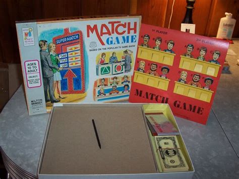 Items Similar To Vintage Match Game Tv Show Board Game 1974 On Etsy