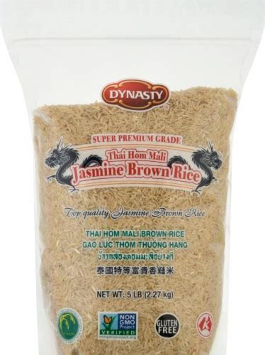 Dynasty Jasmine Brown Rice 5 Lb Smiths Food And Drug