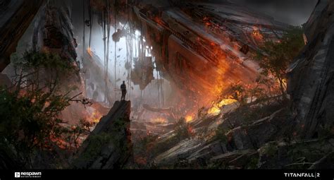 The Art Of Titanfall 2 Game Concept Art Titanfall Concept Art