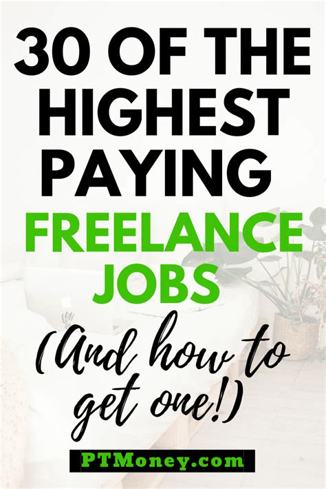 30 Of The Best Paying Freelance Jobs And How To Find One Freelancing