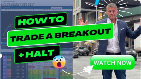 Fausto Pugliese Shows How To Trade A Breakout Halt Live Market