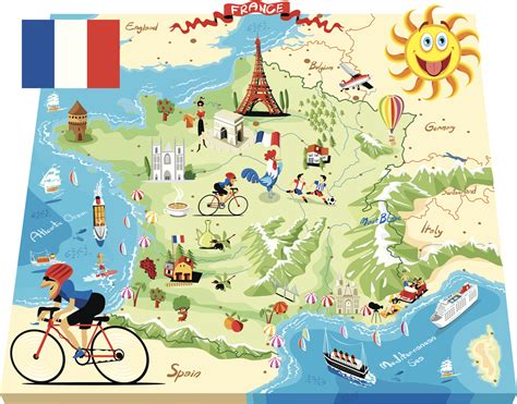 Carte De France Vacances Guide Voyage