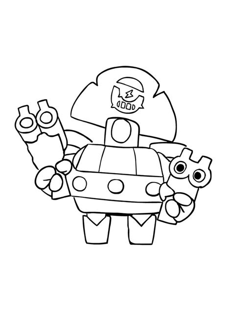 Darryl rolls forward inside his barrel, knocking back enemies and bouncing off walls. Free Darryl Brawl Stars coloring pages. Download and print Darryl Brawl Stars coloring pages