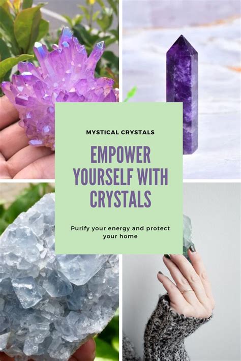 Empower Yourself With Crystals Protecting Your Home Healing Powers Sacred Space Mystic