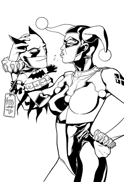 Harley Quinn Inks By Tomparrish