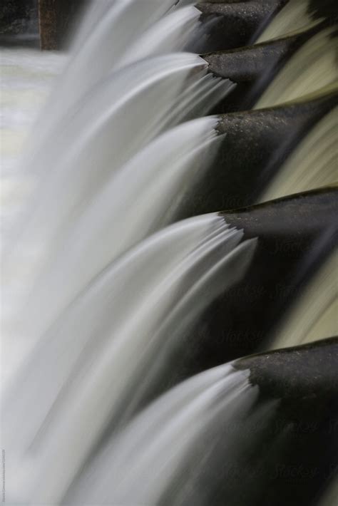Closeup Of Dam Overflow By Stocksy Contributor Ronnie Comeau Stocksy