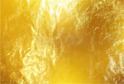 Gold Foil Texture Golden Background Stock Vector Illustration Of