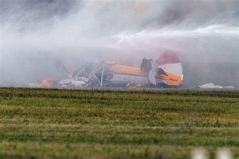 Wing Walker Dies In Fiery Crash At Dayton Air Show Us News