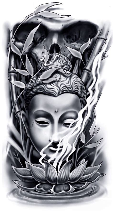 75 Tatouage Bouddha Avec Fleur De Lotus By Tatouages