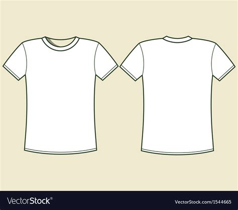 Printable Blank T Shirt Template