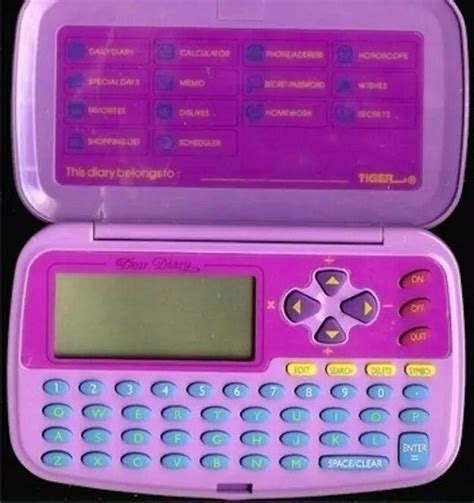Electronic Secret Diary With A Password My Childhood Memories