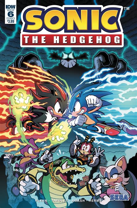 Idw Sonic The Hedgehog Issue 6 Sonic News Network Fandom Powered By