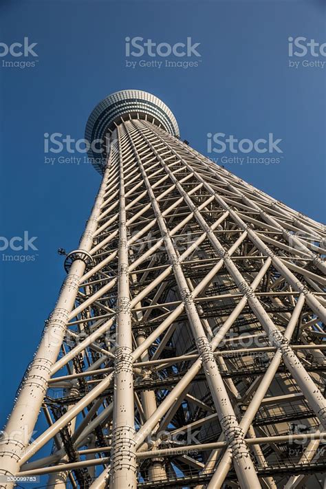 Tokyo Skytree The Worlds Second Tallest Structure Japan Stock Photo