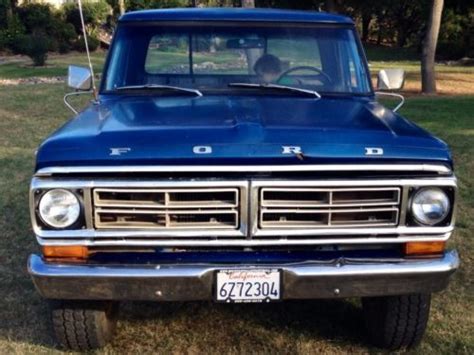 Purchase Used 1972 Ford F100 4x4 V8 390 Daily Driver Short Wide Bed Swb