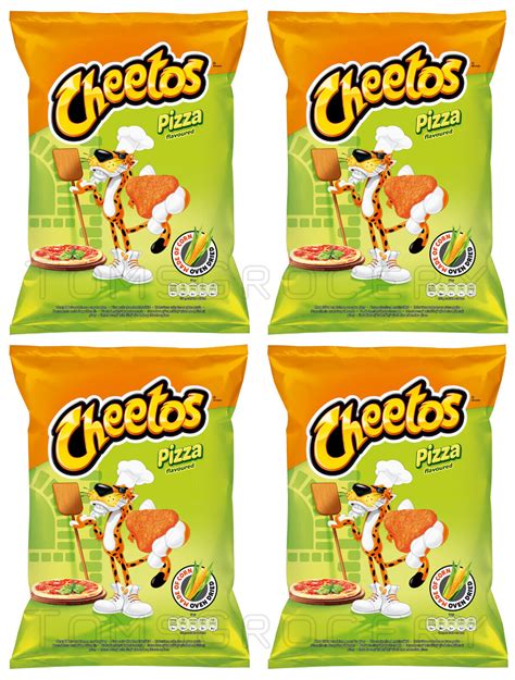 4 X Cheetos Pizza Flavor Chips Snacks Crisps 160g 56oz Ebay