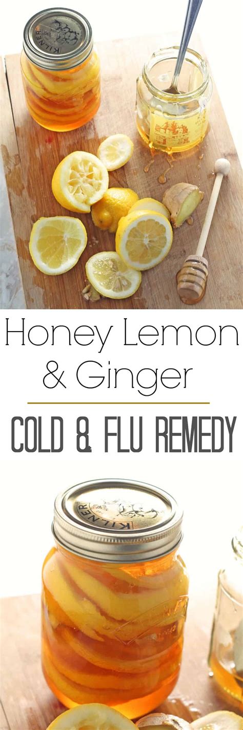 Honey Lemon Ginger Jar Natural Cold And Flu Remedy My