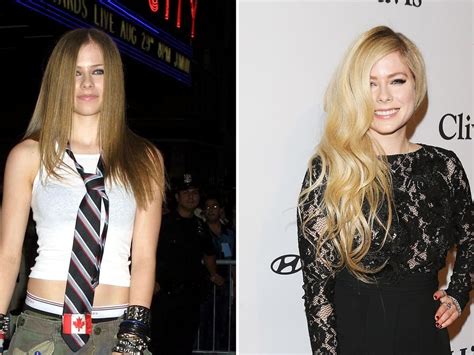 Avril Lavigne Before And After