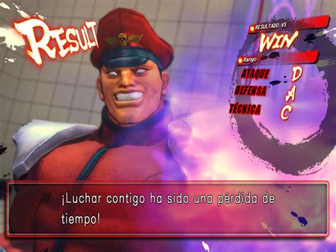 You can't compare with my powers!. R.Mika's Training Room: Frases de Victoria SF IV: M. Bison