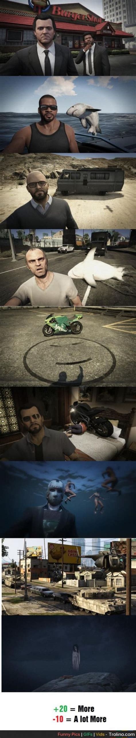 10 Gta V Selfies That Show How Fun The Game Can Be Gta Grand Theft Auto Series Funny Games
