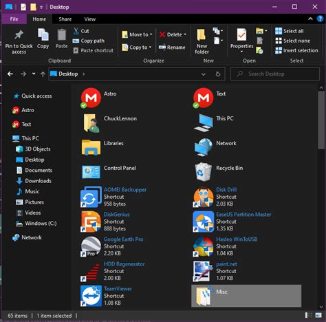 Windows 10 Remove Libraries Folder From Desktop Directory Super User
