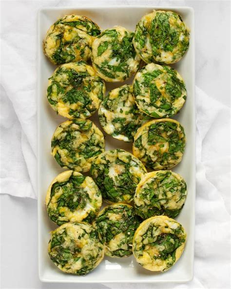 Mini Spinach Frittatas With Parmesan Last Ingredient